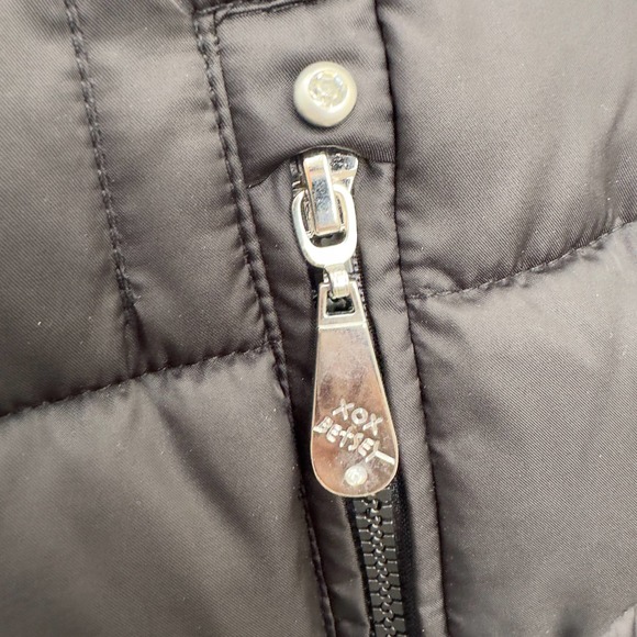 Betsey Johnson black parka - Picture 7 of 10